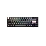 Akko Teclado mecánico para juegos 3068B RGB, Multi Modes (BT5.0/2.4 Ghz/tipo C) con 5 pines intercambiables en caliente, teclas PBT, macros programables (B&P, conmutadores lineales)