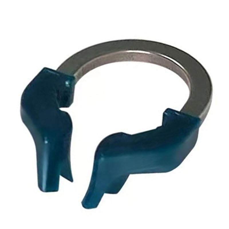 Image of Dental Sectional Matrix Ring Clamp Spring Clip, Autoclavable Nickel Titanium Orthodontic Clamp Rings, Contoured Matrices System for Pre and Post Molars. (R6 QIANLV)