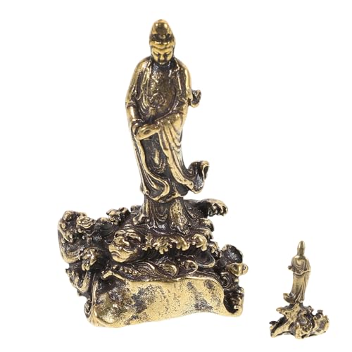 Statue d'avalokitesvara laiton décoration bouddha zen