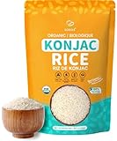 Soeos Organic Konjac Rice, Dried Shirataki Rice, 8.8Oz (250G), Gluten Free, Plant-Based, Low Carbs, Quick-Cooking Rice Alternative, Pantry Staple For Stir-Fries, Soups &Amp; More