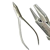 Premium German Stainless Orthodontic Aderer Plier 3 Prong Dental Wire Bending Plier Priple Beak Lab