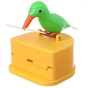 Istore Bird Design Toothpick Holder Keeper Pressing Smart Press & Get Toothpick Dispenser