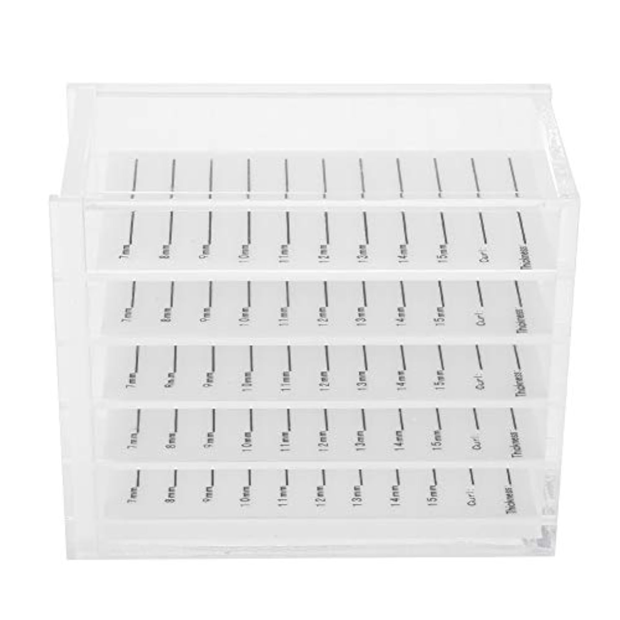 Eyelash Case Acrylic Cosmetic Storage Makeup Organizer