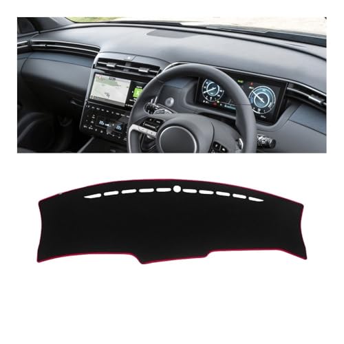 Tapis anti-dérapants de tableau de bord anti-reflet pour Tucson NX4 RHD