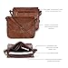 Ozora Handmade Leather Crossover Purse/Bag for Women with Adjustable Strap, YKK Zippers & Spacious Pockets
