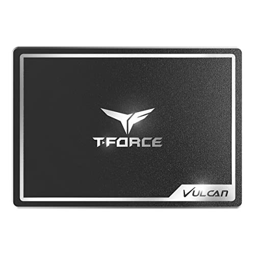 Teamgroup T-Force Vulcan 500Gb With Dram Cache 3D Nand Tlc 2.5 Inch Sata Iii Internal Solid State Drive Ssd (R/W Speed Up To 560/510 Mb/S) T253Tv500G3C301