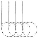 DOPENSPI 4 Stück Schlauchbürste,Extra Lange Edelstahl Pfeifenreiniger 1m...
