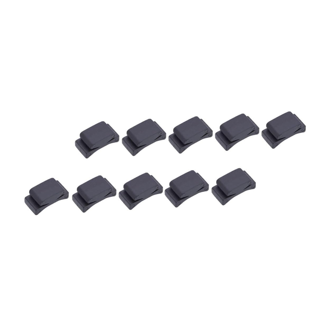 ERINGOGO 10Pcs Durable Rubber Guitar Pick Clips Comfortable Picks Holder for Electric Acoustic Guitars Essential Guitar Accessories for Musicians