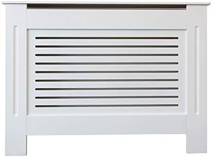 Jack Stonehouse Radiator Cover Horizontal Slat, White Small