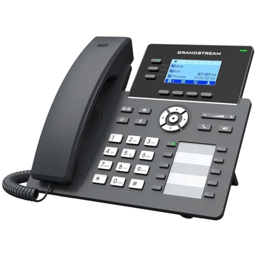 Teléfono Grandstream GRP2604 IP con 3 líneas y pantalla LCD miniatura 1