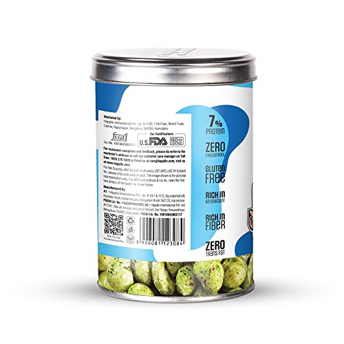 Image of Happilo Marvel Captain America Edition Perky Pudina Fox Nut 30g, 7% Protein, Healthy Snack Rich in Fiber, Zero Cholesterol