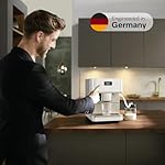 Miele CM 6360 MilkPerfection Automatic Coffee Machine - OneTouch for Two, AromaticSystem, 8 individual profiles, DoubleShot, WiFi-compatible, LED lighting, in Lotus White CleanSteel Metallic - Image 2