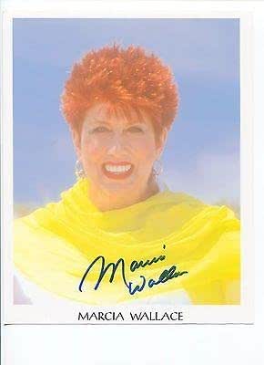 Marcia Wallace The Simpsons The Bob Newhart Show Signed Autograph Photo