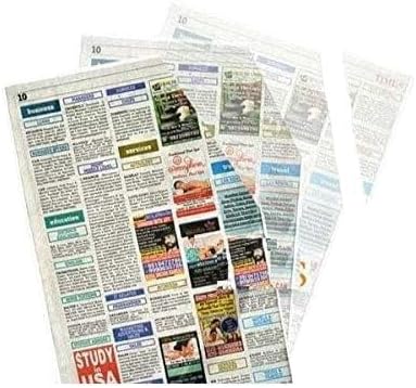 Patil Magic Diamond News Paper Tear Magic Trick for Kids/Childrens/Magicians