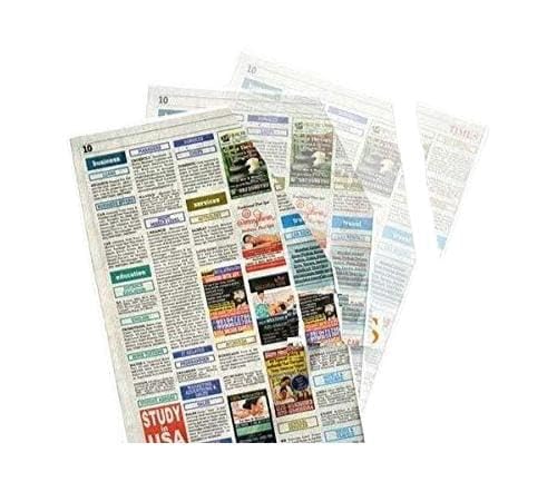 Patil Magic Diamond News Paper Tear Magic Trick for Kids/Childrens/Magicians