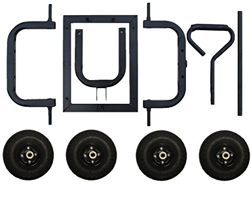 Custom Install Parts All Terrain Wheel Kit Set FITS fitted for Honda EU3000is Generator (Wagon Style Axle, No Flat Tires) - Thumbnail 3