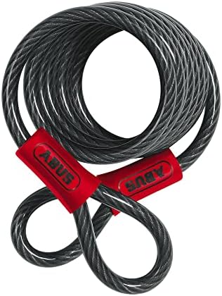 ABUS Steel Cable 1850/185 Black 185cm