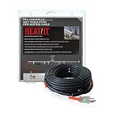 HEATIT JHSF 3-feet 120V Self Regulating Pre-assembled Pipe Heating Cable