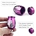 Cremation Urn Necklace for Ashes Set of 6- Small Cremation Urns for Human/Pet Keepsake Sharing Urns Memorial Ashes Holder-A Limb has Fallen from The Family Tree (6Pcs-Purple)