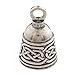 Guardian Bell Irish Celtic Weave Motorcycle Biker Luck Gremlin Riding Bell or Key Ring