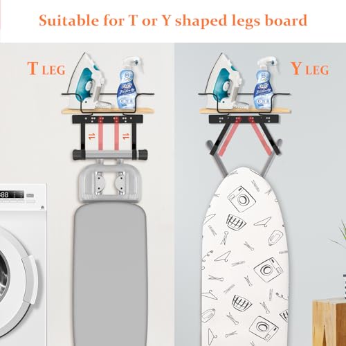 SMZCTYI Iron Board Holder, Wall Mou...