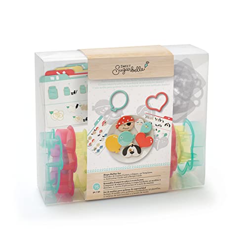 American Crafts 374081 "Sweet Sugarbelle Cookie Cutter Set, Multi-Colour, Pack of 75, 8.58 x 24.46 x 27 cm