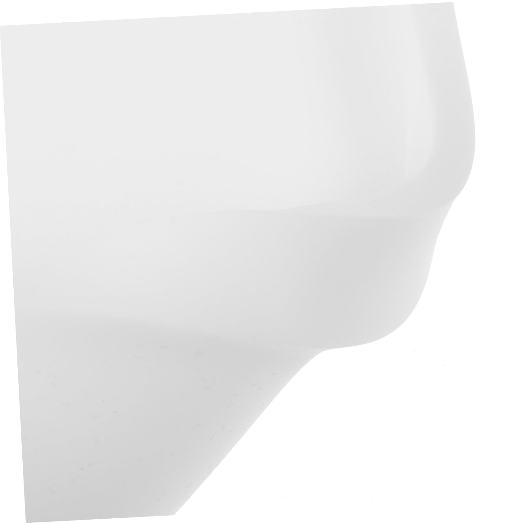 Vassoio di Raccolta in Silicone Bianco Rettangolare Grande