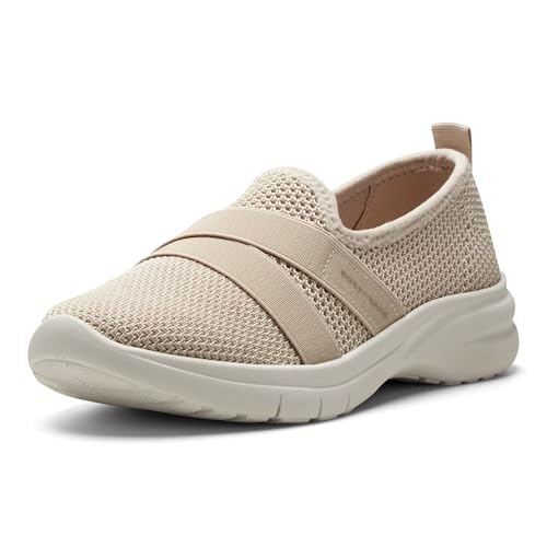 Easy Spirit Keyla Women’s Slip On, 8 B(M) US, Light Natural