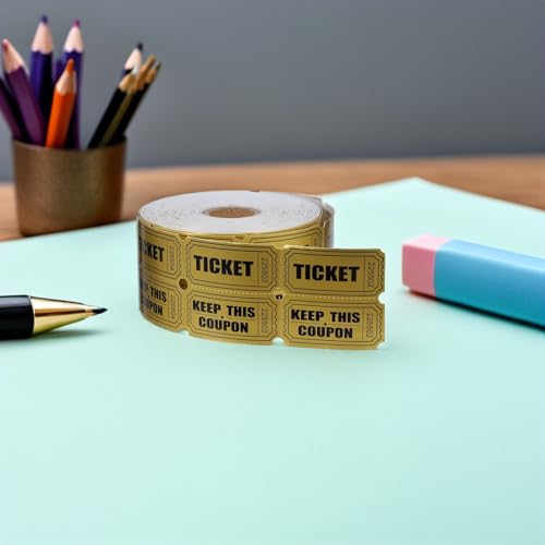 Tickets para premios y entradas para sorteos en fiestas y eventos con 1000 piezas 7