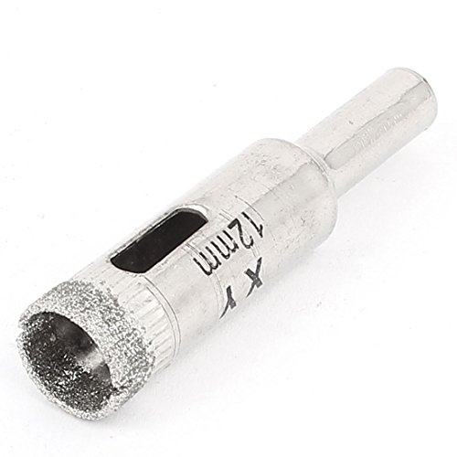 Broca sierra de diamante 12 mm para vidrio miniatura 1