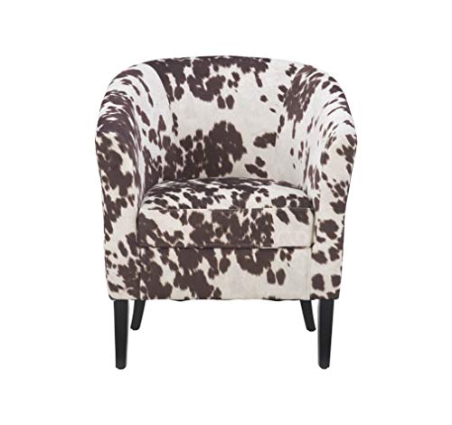 Linon Simon Chair, Udder Madness 33" X 28.25" X 25.5" #TOP4