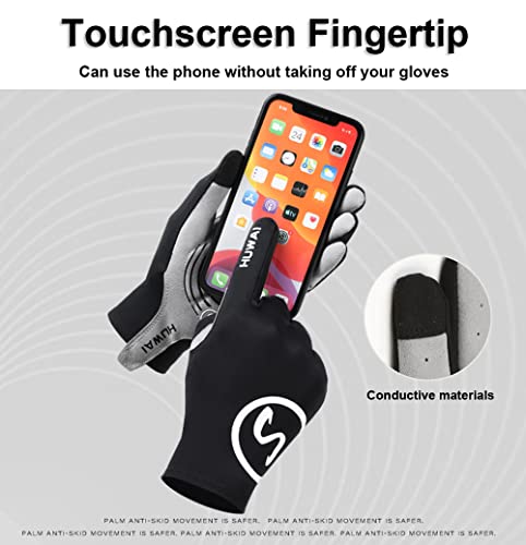 SUJAYU Guantes de Ciclismo de Dedo Completo Acolchados Guantes MTB Transpirables para Hombre y Mujer miniatura 2