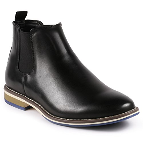 Image of Metrocharm MC130 Men's Formal Dress Casual Ankle Chelsea Boot
