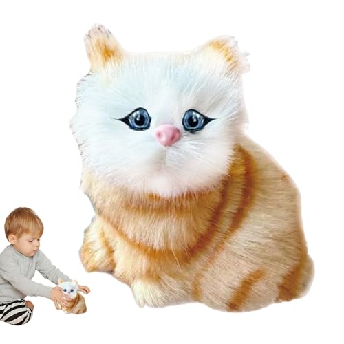 Juguete interactivo para gatos MIAU - Robot - Juguete de sonido para mascotas, divertido animal de conversación, compañero creativo de gatito | Juguete educativo para niñas, simulación de corteza Meow