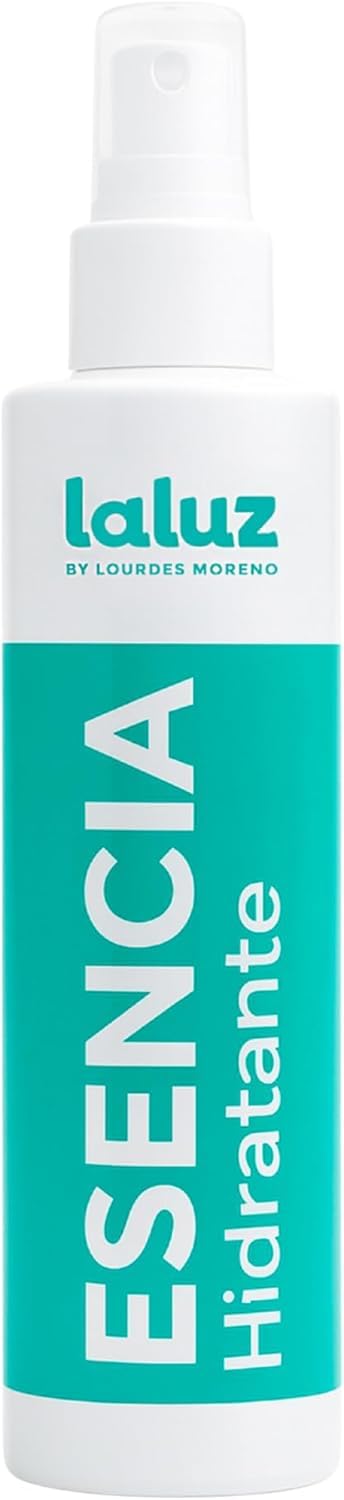 LaLuz by Lourdes Moreno | Esencia Hidratante en Bruma | Agua de Rosas, Ácido Hialurónico y Manzanilla | Hidratación Inmediata, Calmante y Refrescante | Refuerza la Barrera Cutánea | 200 ml