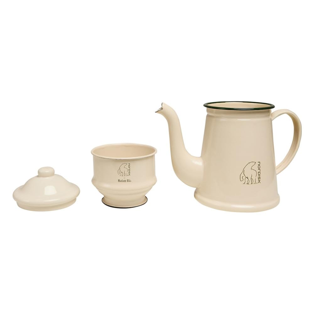 Amazon.co.jp: NORDISK 119093 Enamel Madam Bla Coffee Outdoor 