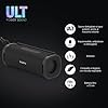 Sony ULT FIELD 1 | Speaker portatile wireless Bluetooth con ULT POWER SOUND, bassi profondi, IP67, impermeabile, antipolvere, antiurto, batteria da 12 ore, qualità chiamata chiara, viaggio - Nero