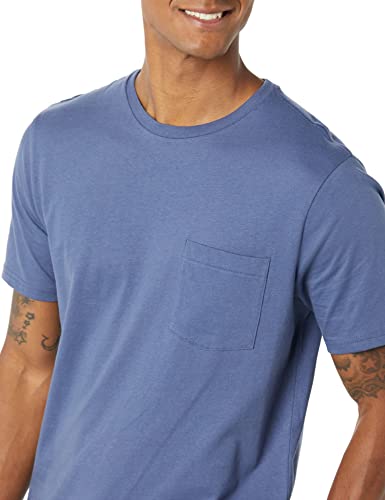 Image of Amazon Essentials Men's Short-Sleeve Crewneck Pocket T-Shirts