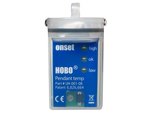 Onset HOBO UA-001-08 Waterproof Pendant 8K Temperature Data Logger