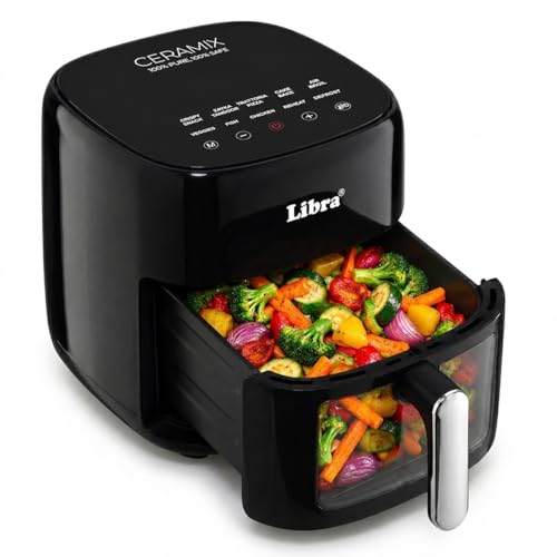 Libra Ceramix 6.5 L Ceramic Air Fryer Oven for Home - 100% Toxin-...