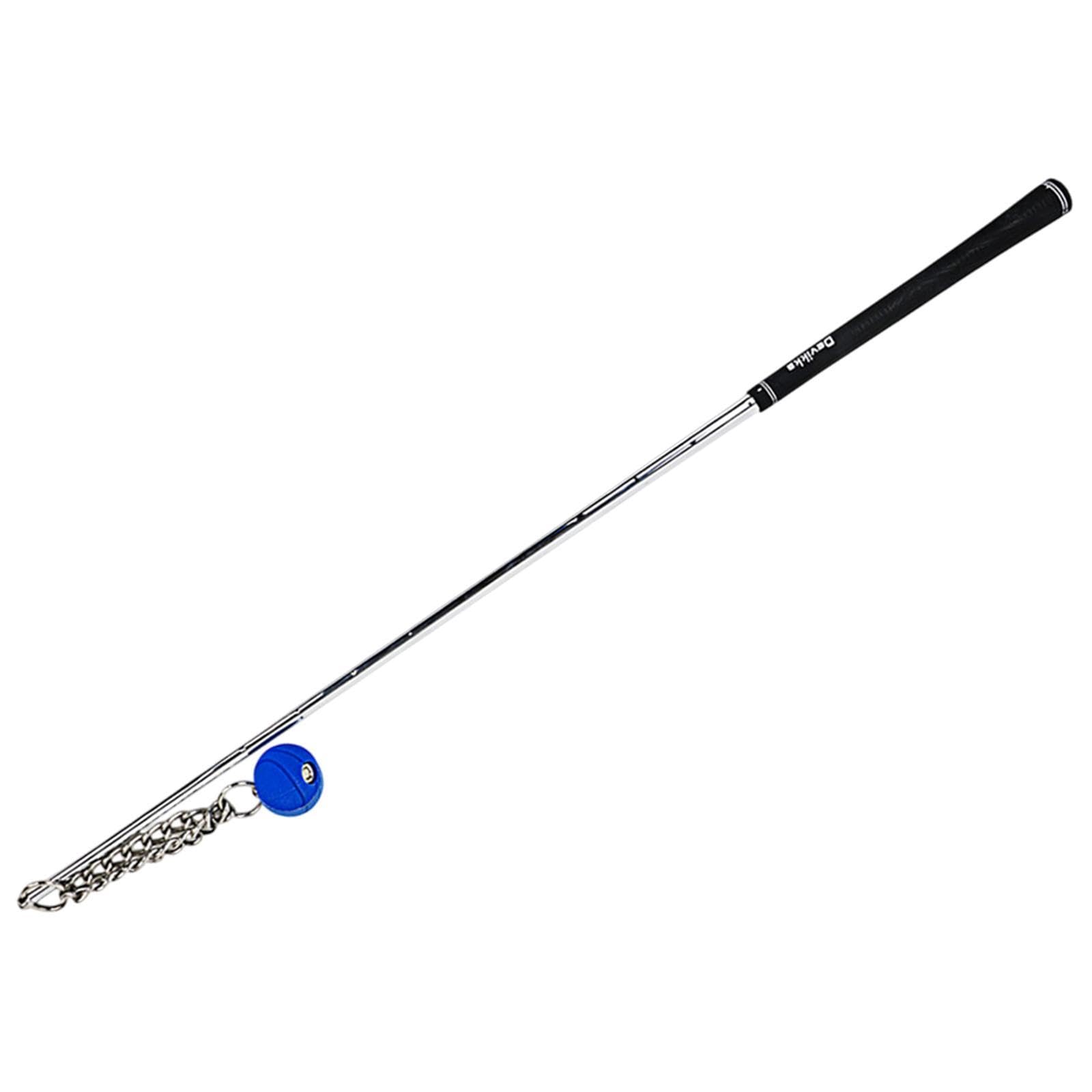Entrenador de Golf Swing Ayuda Entrenamiento Práctica Equipo Bastón de Calentamiento Balance Función Mejorar Velocidad Precisión Material Acero
