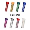 ArtSkills Ultra-Fine and Bright Glitter Shakers and Craft Glue, Arts and Crafts Supplies, Classic Colors, 9 Pieces #2