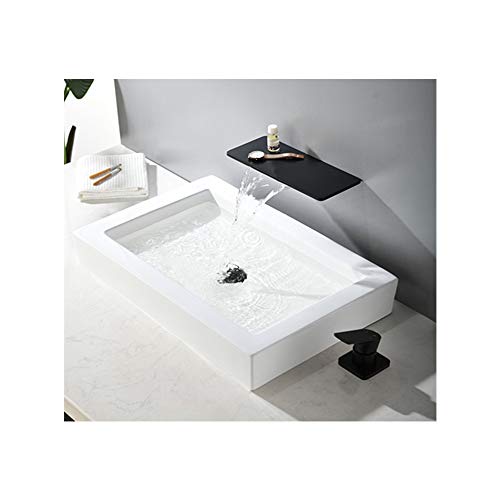 Mitigeur cascade de salle de bain HLTYGWX robinet d'eau chaude froide mural