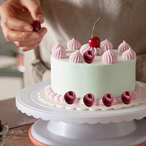 Onnpnn 6 Cavity Cherry Silicone Mold, Creative Cherry-Shaped Chocolate Mould, 3D Simulation Fruit Shape Resin Molds, Handmade Soap Scented Candle Molds Fondant Cakes Decorating Tool #TOP1