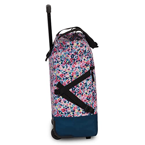 Punta Wheel Print Einkaufstrolley Einkaufsroller Einkaufswagen Shooping Trolley 10008, Farbe:Bunt/Marineblau – Bild 4