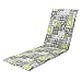 Produktbild Doppler / Rollliege Living/Gartenliege Auflage/Rollliege/ca. 195 x 60 x 6 cm/Blumen Kariert