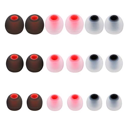 Earbud Tips Replacement - 9 Pairs SML Eartips Eargels