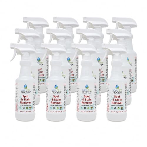 Soap Free Procyon Spot & Stain Remover 12 Pack 16 oz