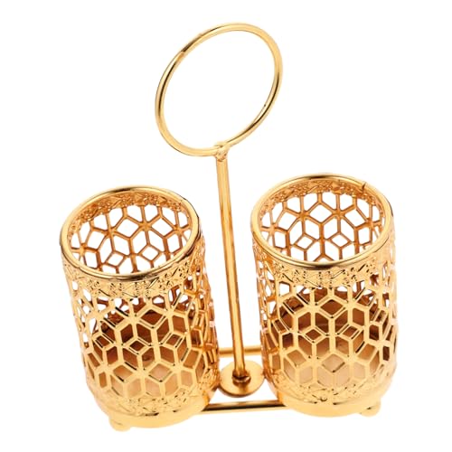 MAGICLULU Rejilla De Drenaje Titulares Soporte para Utensilios De Encimera Divisores Cubiertos Decorativos Delgado Manejar Ampliable Cesta Dispensador Bandejas Organizar Tapa Golden Planchar