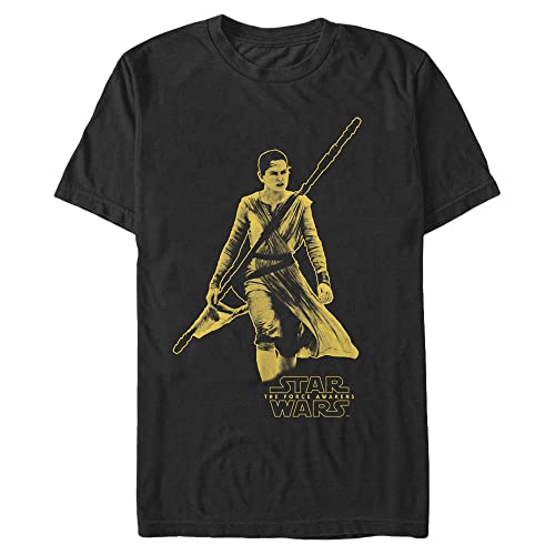 Star Wars Rey Jaune T-Shirt Homme pour remplacer vos hauts ternes et classiques